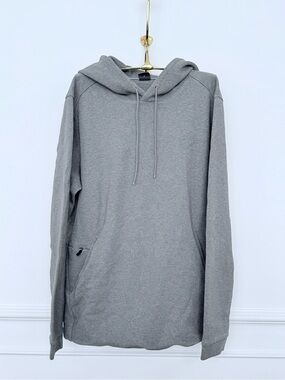 Men's Hugo Boss Gray Pullover Hoodie - XL